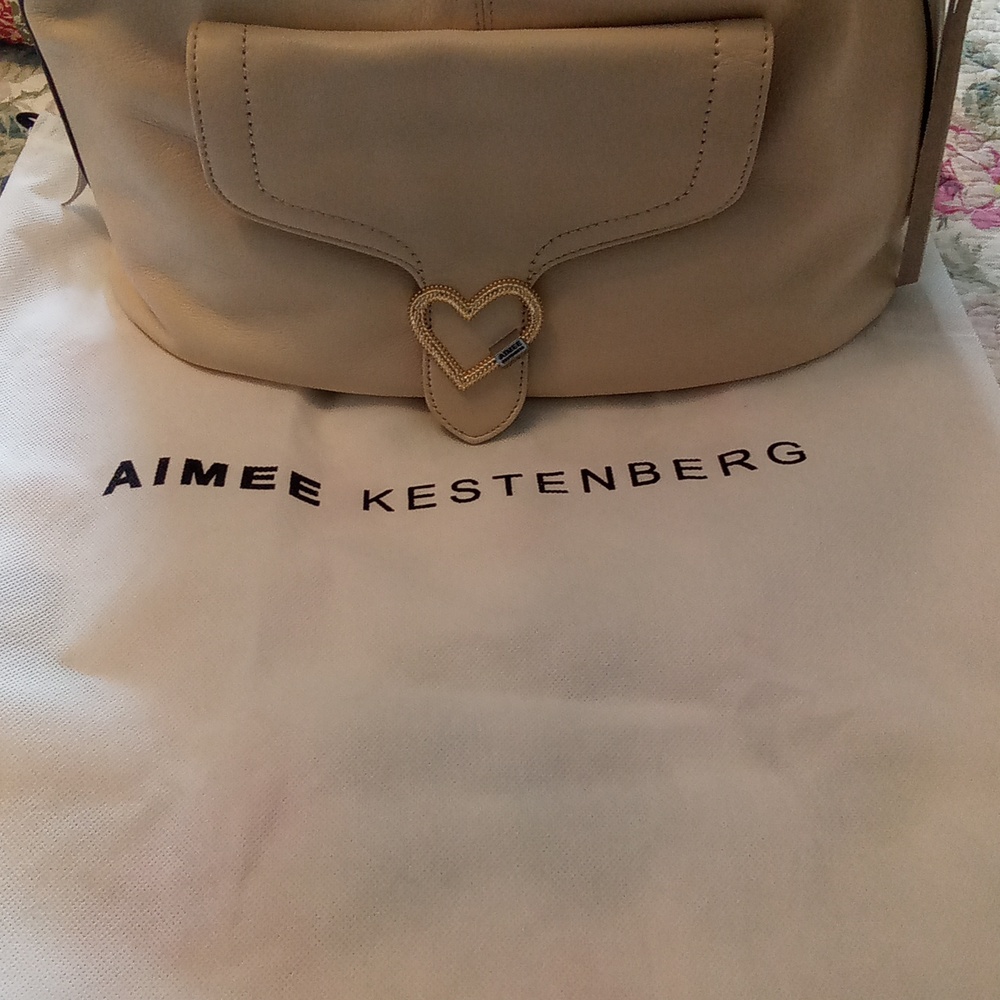 Aimee Kestenberg Lovers Lane Expandable Leather Bag - Picture 12 of 15